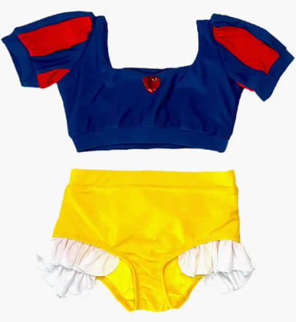 Snow White Swim Suit Size 3/4 by Great Pretenders #27003