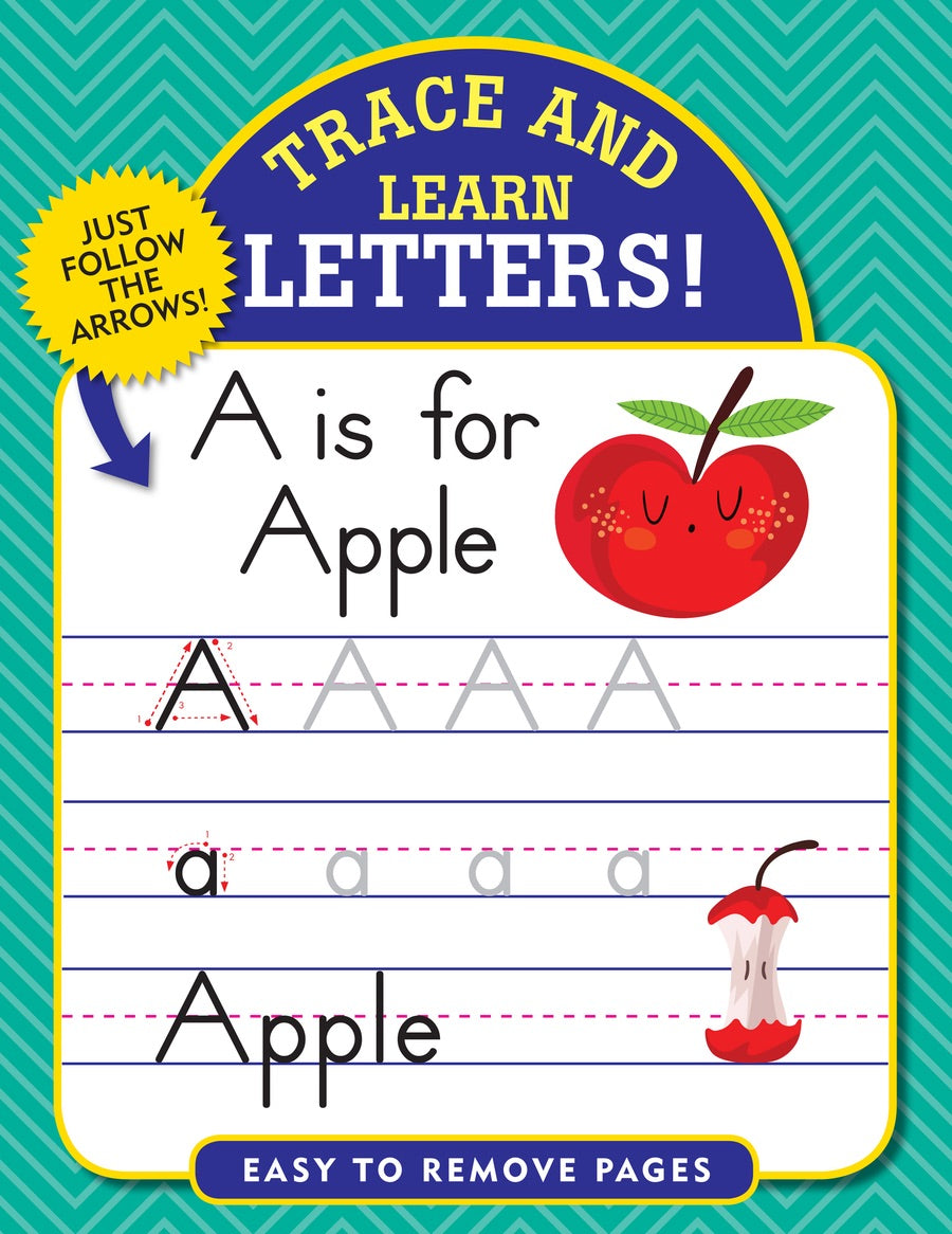 Trace & Learn: Letters! by Peter Pauper Press #331113