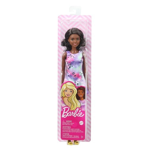 Barbie with Purple Tie-Dye Dress