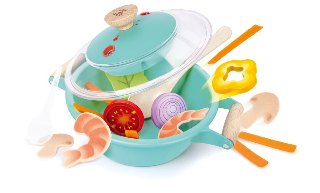 Little Chef Cooking & Steam Playset by Hape #E3187