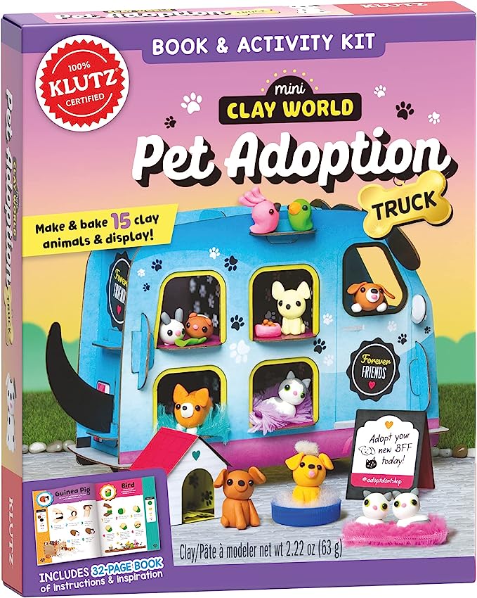 Mini Clay World: Pet Adoption Truck by Klutz