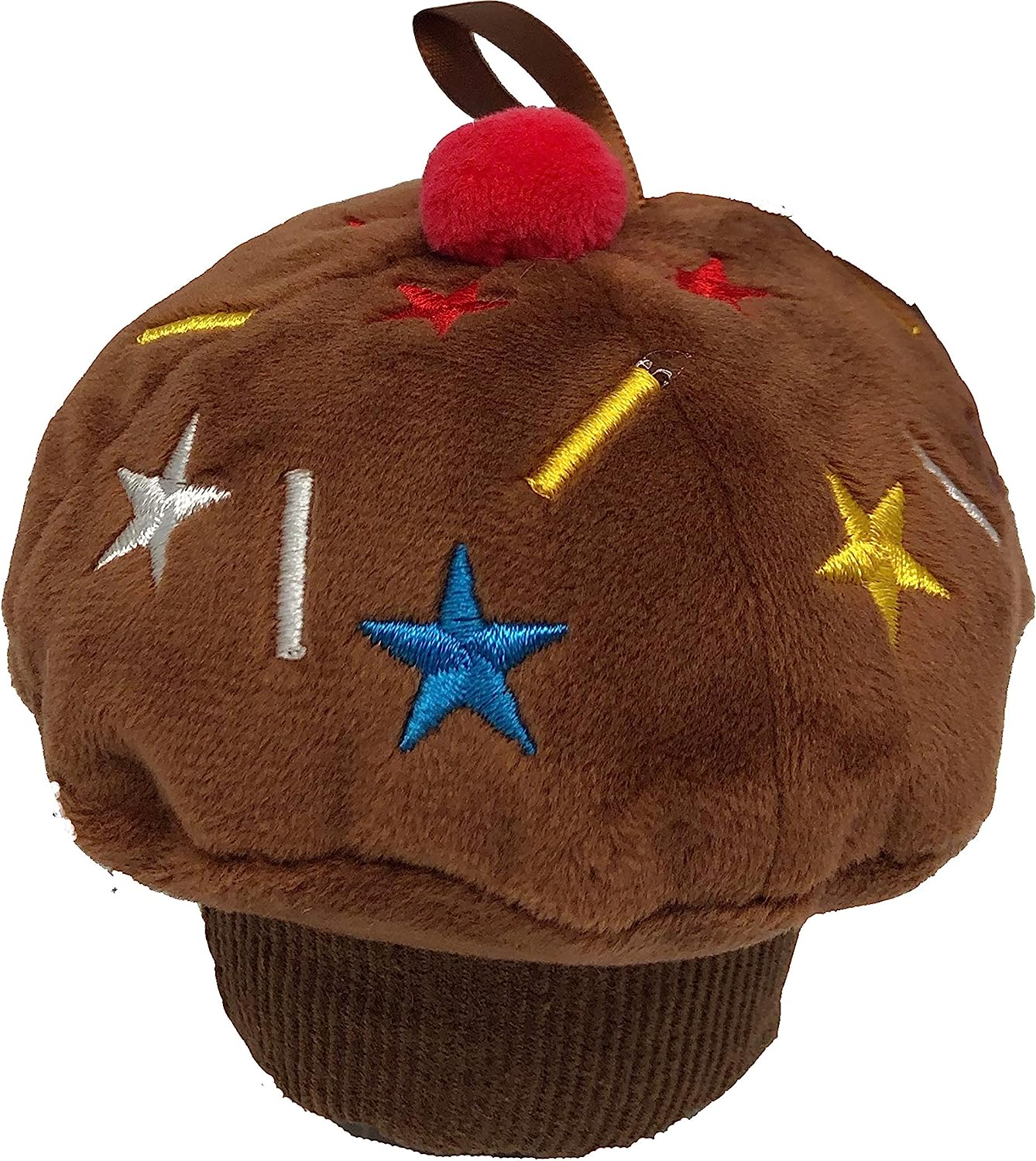 Chocolate Plush Cupcake by Baby Paper