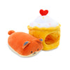 Freshly Baked Cupcake Foxiroll Plush Blanket - Small by Anirollz #ANI-FX-PB5