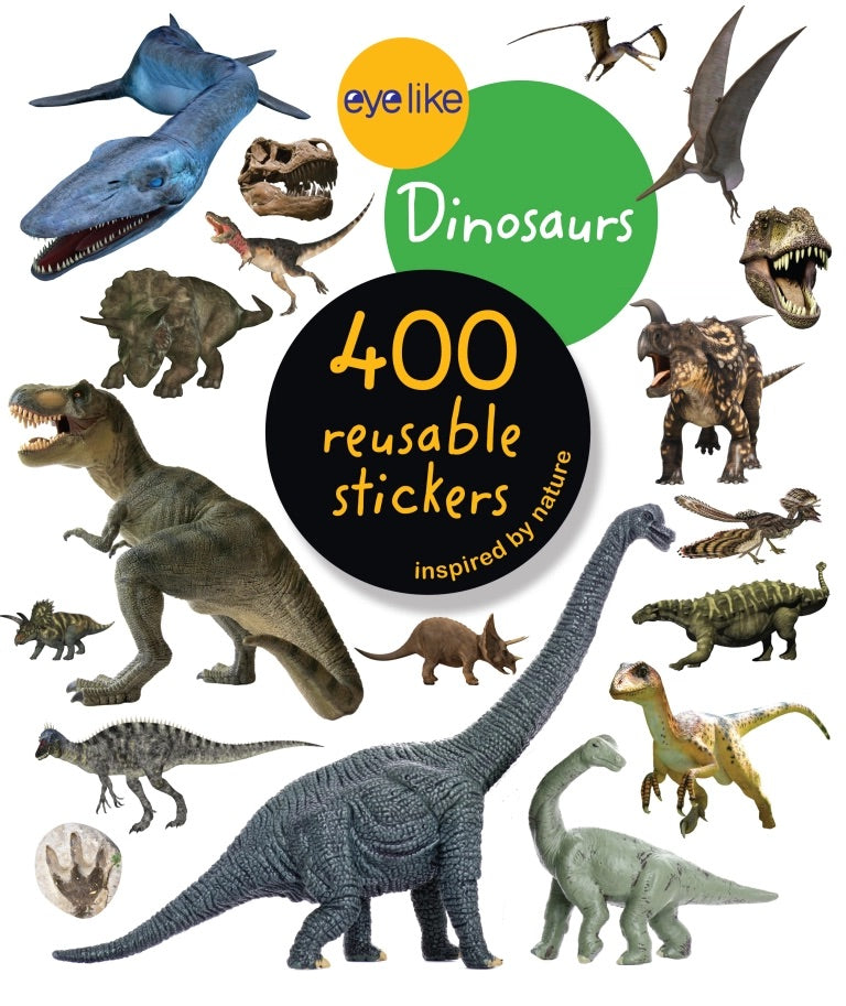 Eyelike 400 Reusable Stickers: Dinosaurs by Workman Publishing