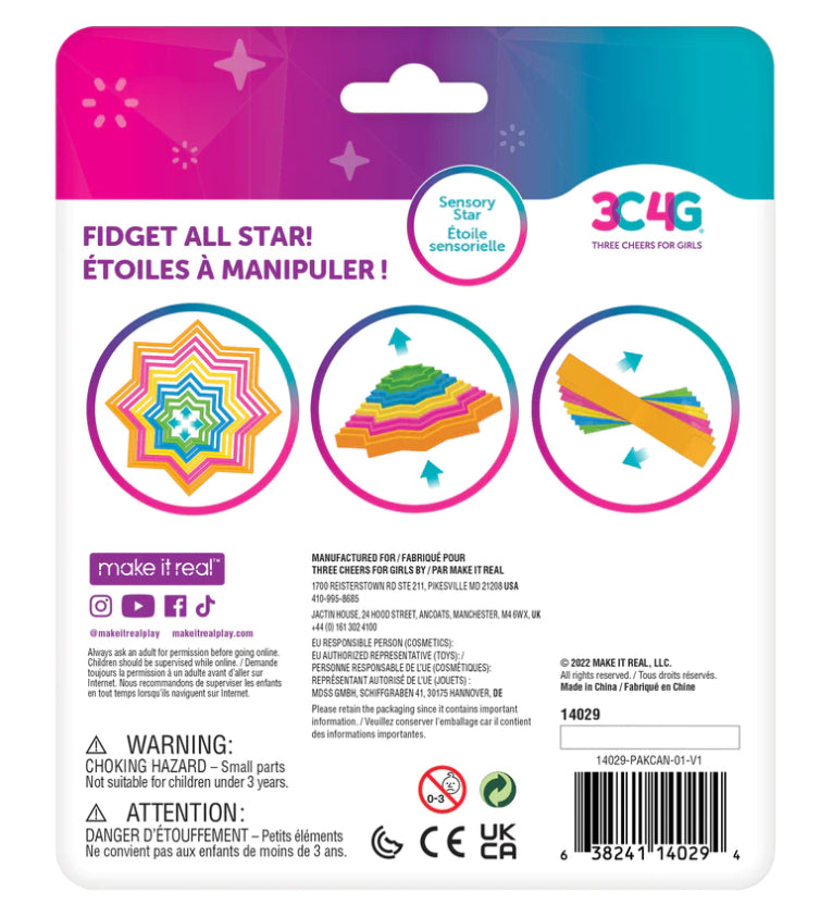 Fidget All Star by Make It Real #14029