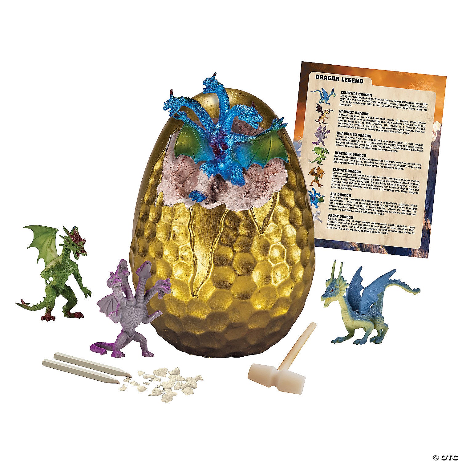 Dig It Up! The Big Egg: Dragons by Mindware #14118678AC2022