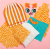 Magic Scrunch Pillow: Kitty by Bright Stripes #SCR-002