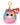 Fantasia Squish a Boo Keychain by Ty