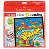 Color by Number: T-Rex Foil Fun by Faber-Castell #14309