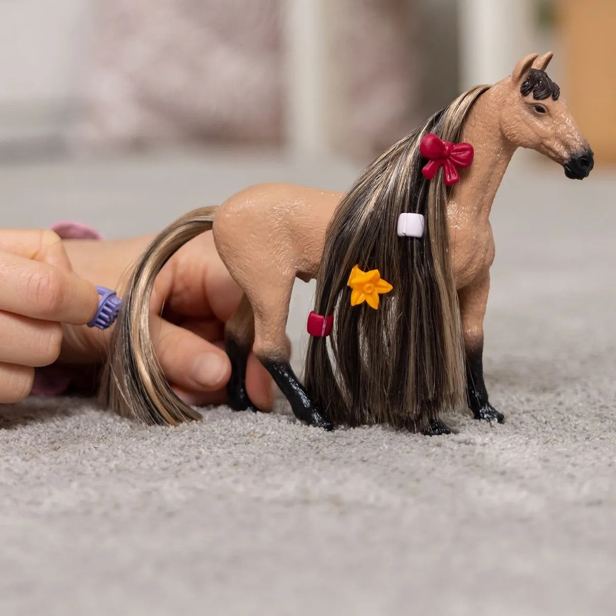 Beauty Horse Akhal-Teke Stallion Figurine by Schleich #42621