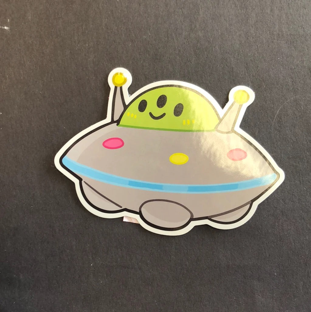 Alien Sticker by Squishable