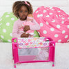 PlayDate Playpen Bed: Pink Flower Power by Adora #218603