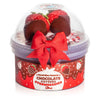 Chocolate Covered Strawberries Glossy Slime by Kawaii Slime