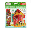 Puffy Sticker 3D Playhouse - Around The Barn by Bright Stripes #PSP-03