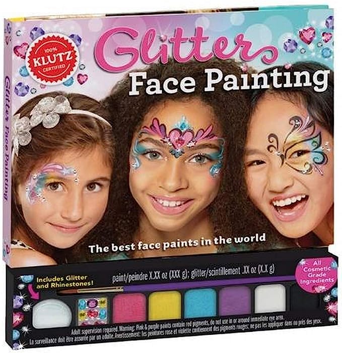 Glitter Face Painting Kit by Klutz