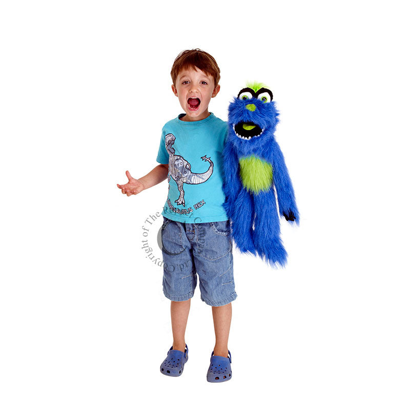 Blue Monster Puppet by The Puppet Company #PC007708