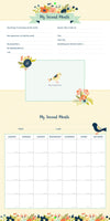My Life as a Baby: A First-Year Calendar (Birds) by Peter Pauper Press #321640