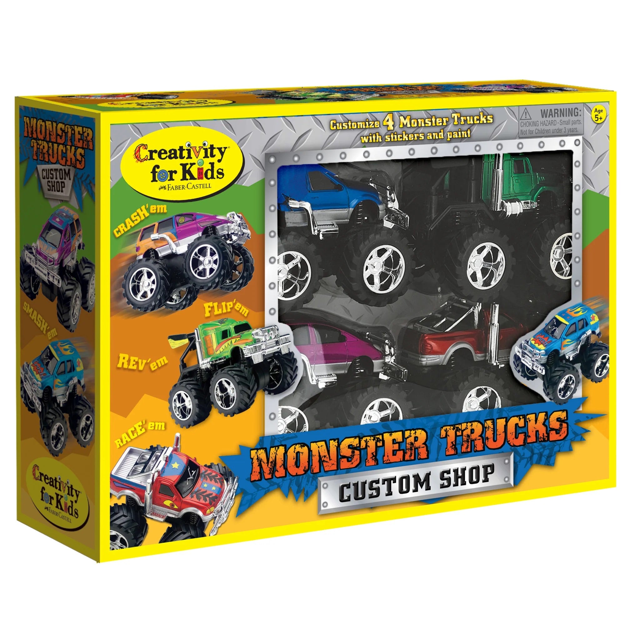 Monster Trucks Custom Shop by Faber Castell #1166000