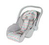Zig Zag Rainbow Car Seat by Adora #24077