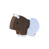 Baby Gnu by Halftoys #HAB003