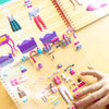 Deluxe Puffy Sticker Album: Day of Glamour by Melissa & Doug #9412