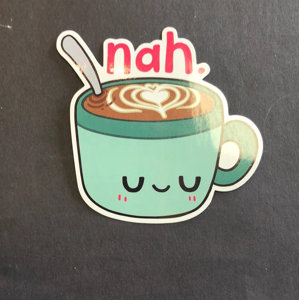Coffee Cup Sticker by Squishable