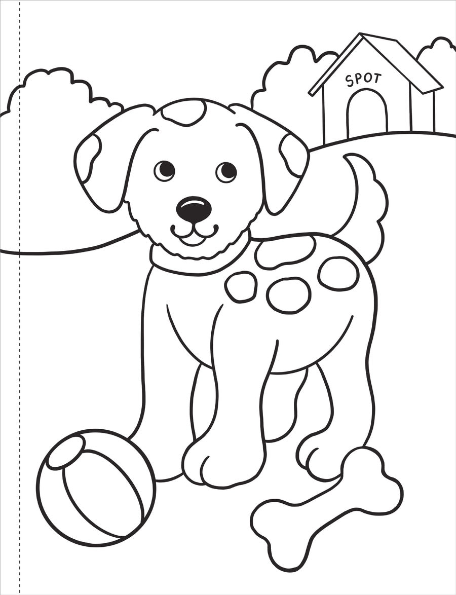 My First Coloring Book! Animals by Peter Pauper Press #332028