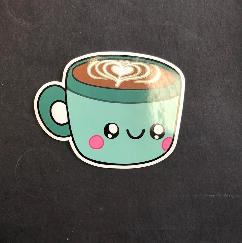 Latte Sticker by Squishable