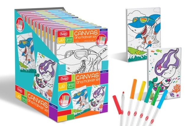 Junior Art Canvas and Markers by Anker Play #850259/DOM