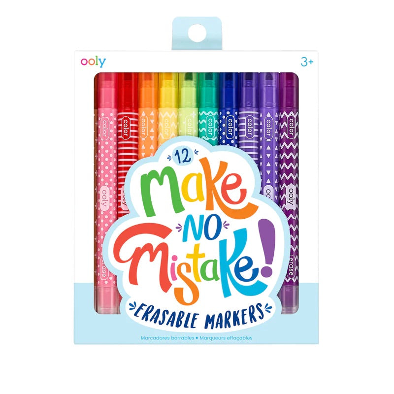Erasable Markers 12 Pack by Ooly #130-046