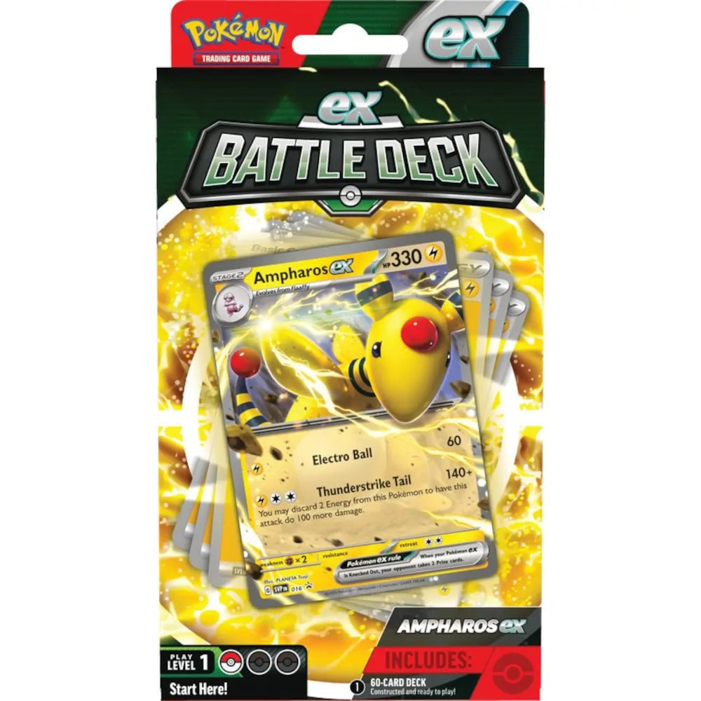 Pokémon Ampharos/Lucario ex Battle Deck #290-85228