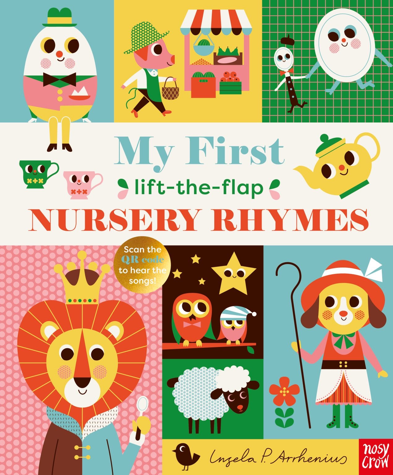 “My First Lift-The-Flap Nursery Rhymes” Book