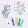 Ocean Friends Window Art by Faber Castell #6290000
