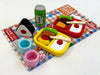 Bento Picnic Erasers Card by BC Mini #38330