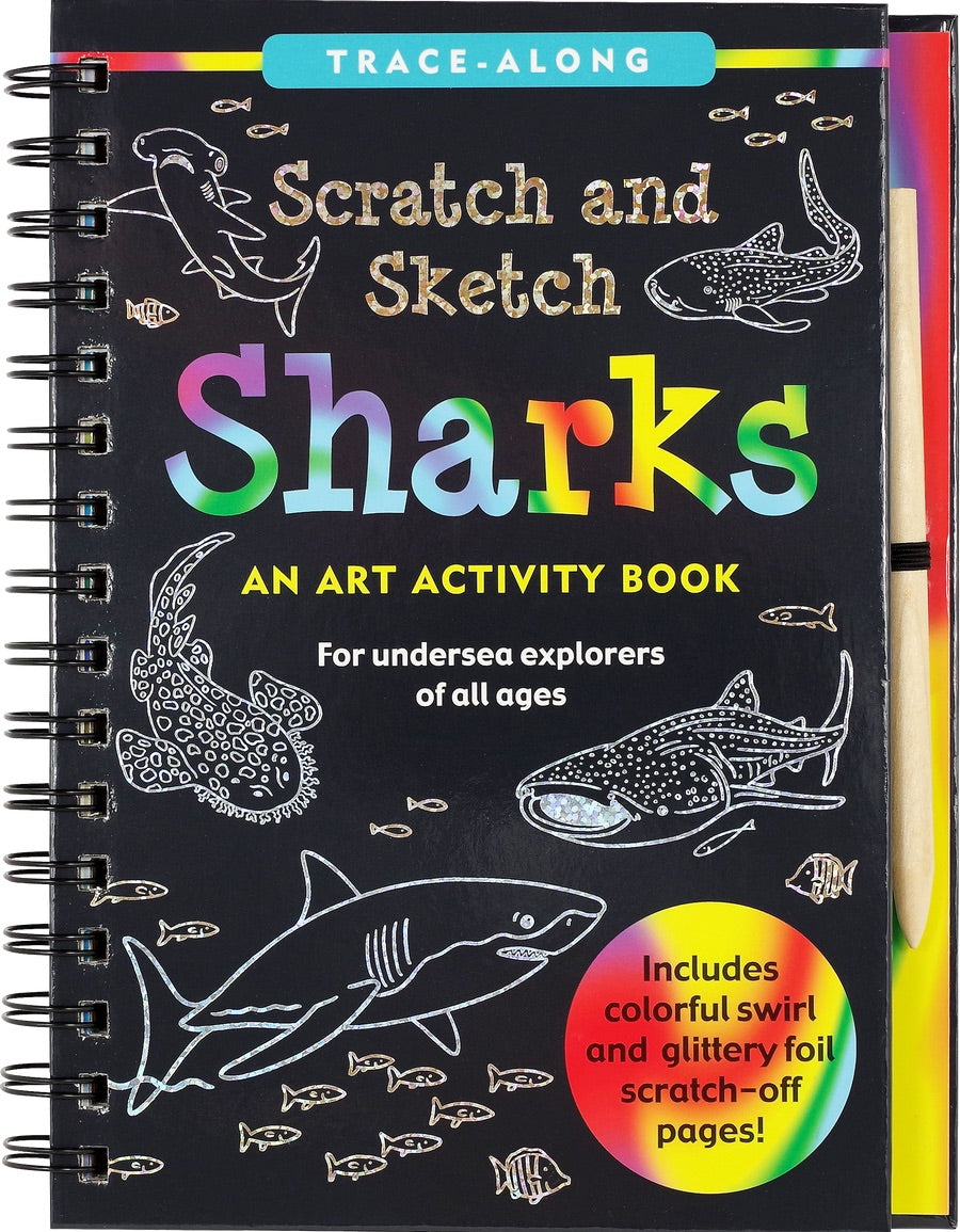 Scratch & Sketch: Sharks by Peter Pauper Press #331304
