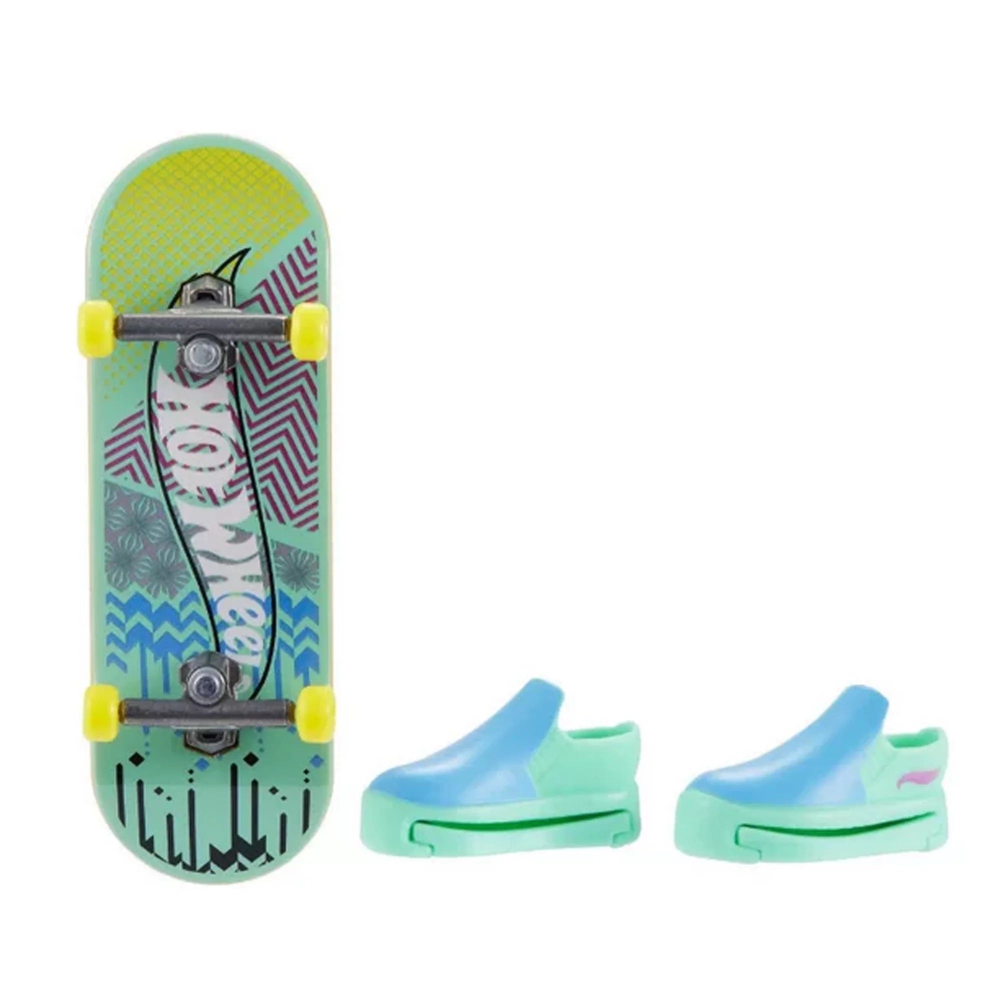 Hot Wheels Skate Tony Hawk Fingerboard & Skate Shoes - Ridin’ Vibes by Mattel #HGT46