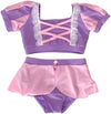 Rapunzel Swim Suit Size 5/6 by Great Pretenders #27035