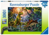 Dinosaur Oasis 100 Piece Puzzle by Ravensburger #12888