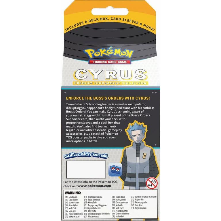cyrus pokemon card Pokémon Premium Tournament Collection: Cyrus #290-85076 – Little Wonder World