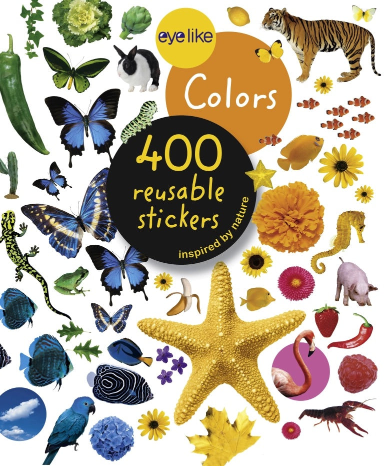 Eyelike 400 Reusable Stickers: Colors by Workman Publishing