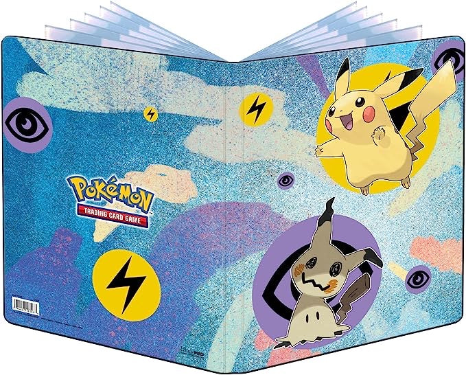 Pikachu & Mimikyu Pokémon 9-Pocket Portfolio
