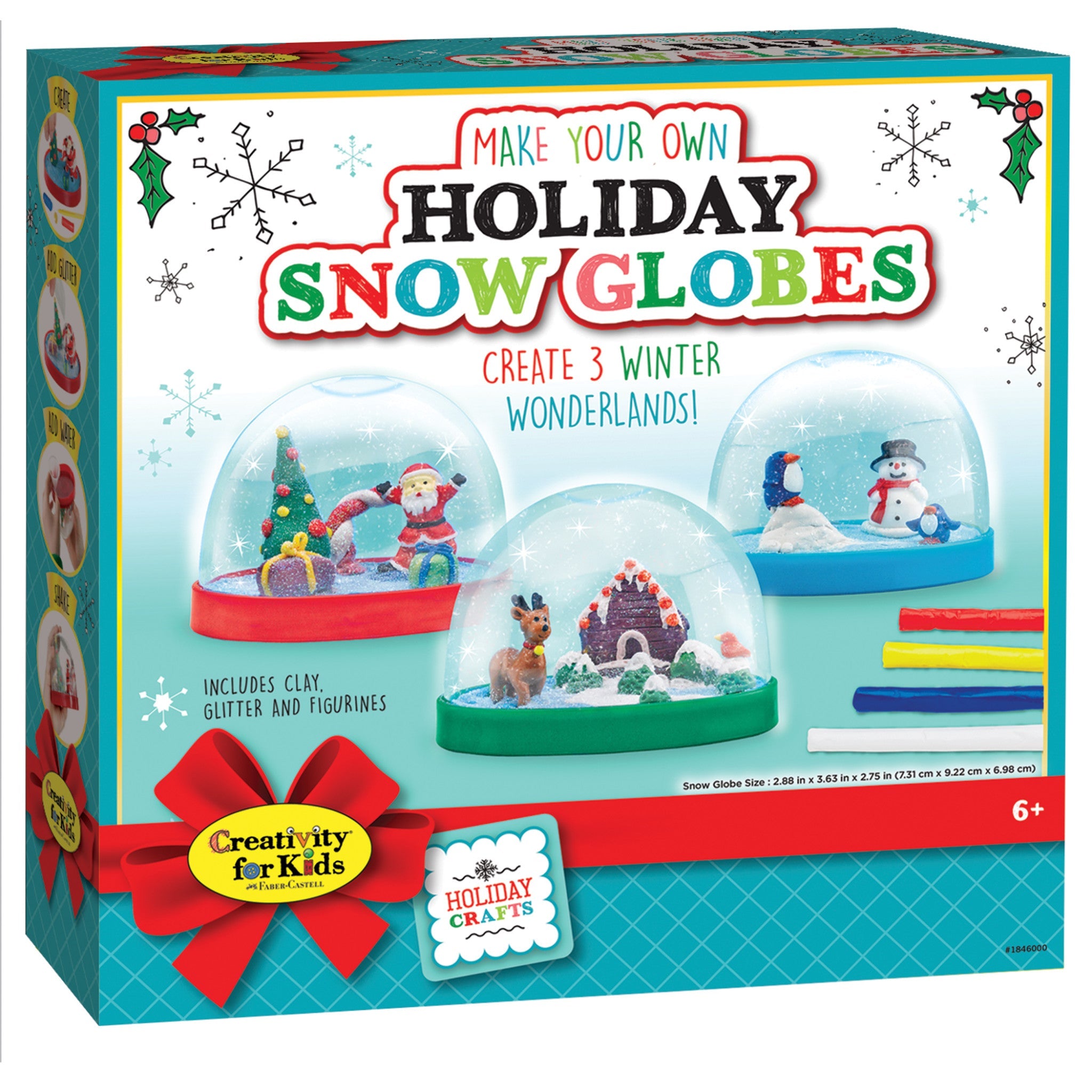 Make Your Own Holiday Snow Globes by Faber-Castell # 1846000