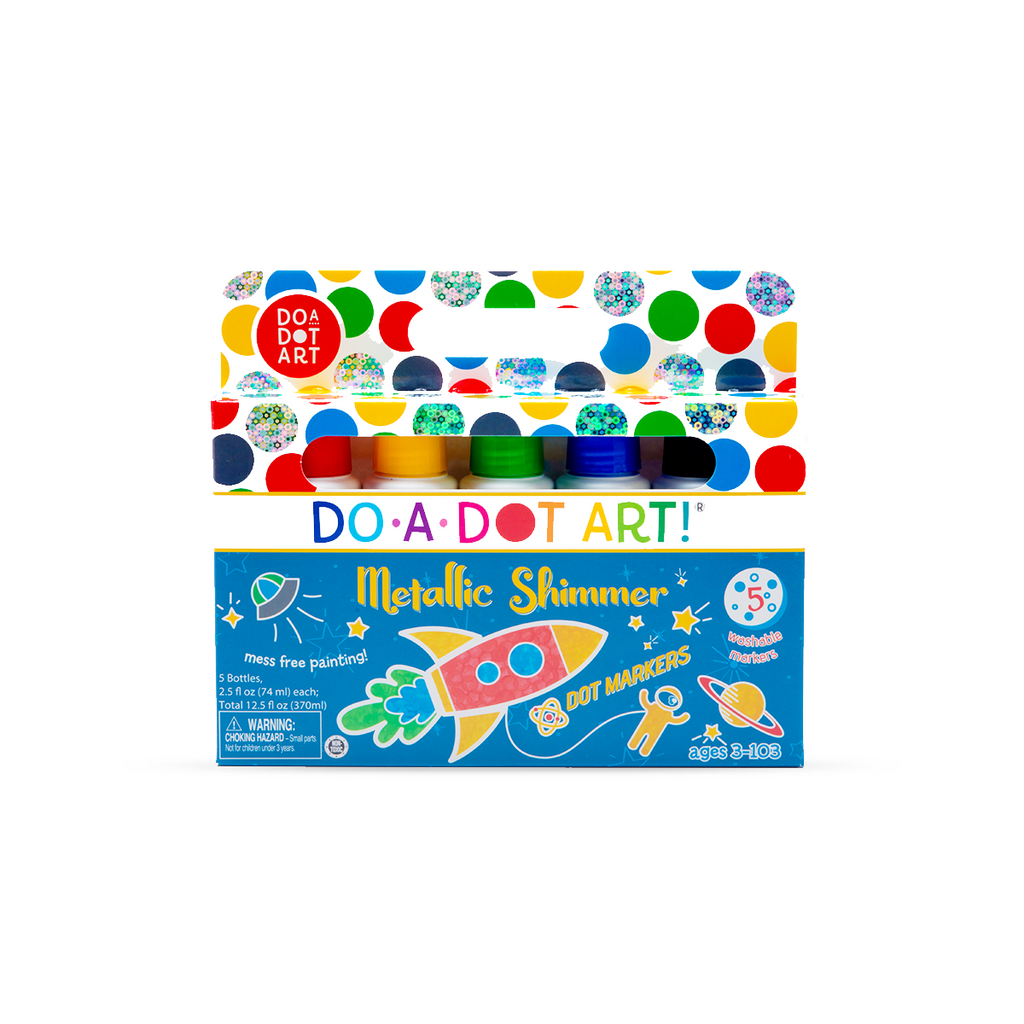 Do-A-Dot-Art Metallic Shimmer 5 Pack Dot Markers #204