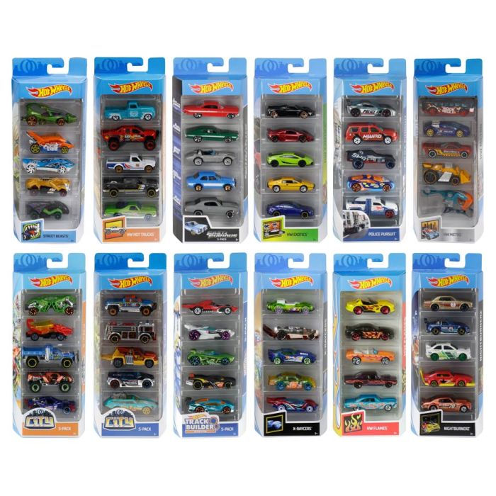 Hot Wheels 5 Pack Assortment