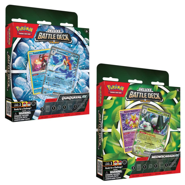 Pokémon Deluxe Battle Set: Radiant Greninja vs Quaquaval #290-85258