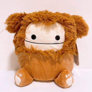 8” Squishmallow Limited Benny the Brown Bigfoot