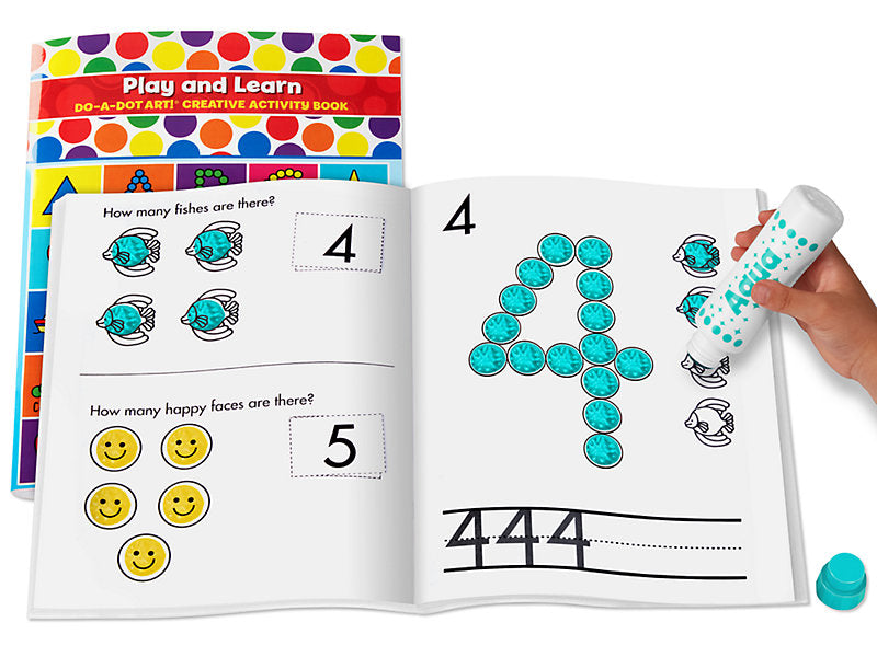 Do-A-Dot-Art Play & Learn Activity Book #B310
