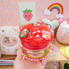 Strawberry Fields Forever Glitter Slime by Kawaii Slime