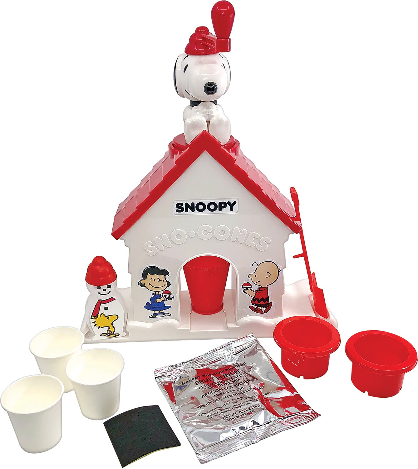 Snoopy Snow Cone Machine with Flavor Pack by Cra-Z-Art #182604
