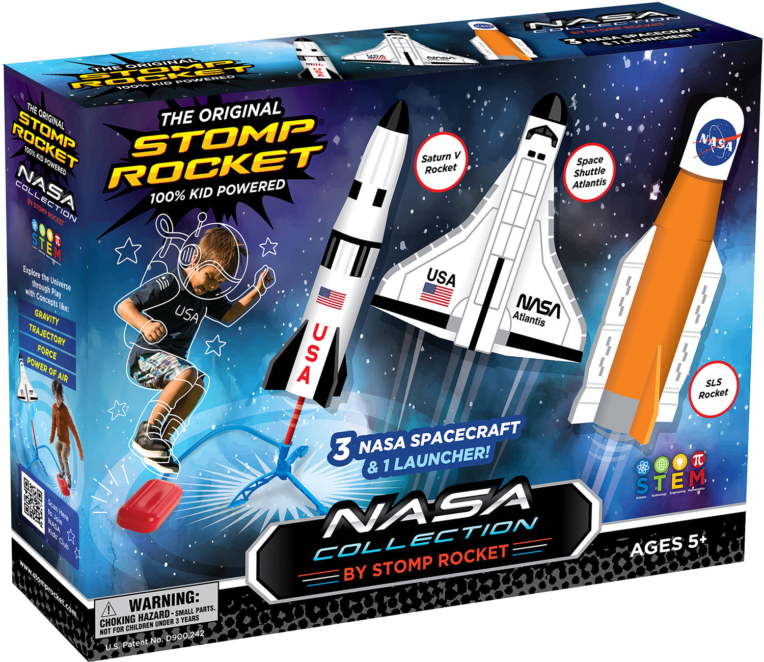 The Original Stomp Rocket-NASA Collection # 40020